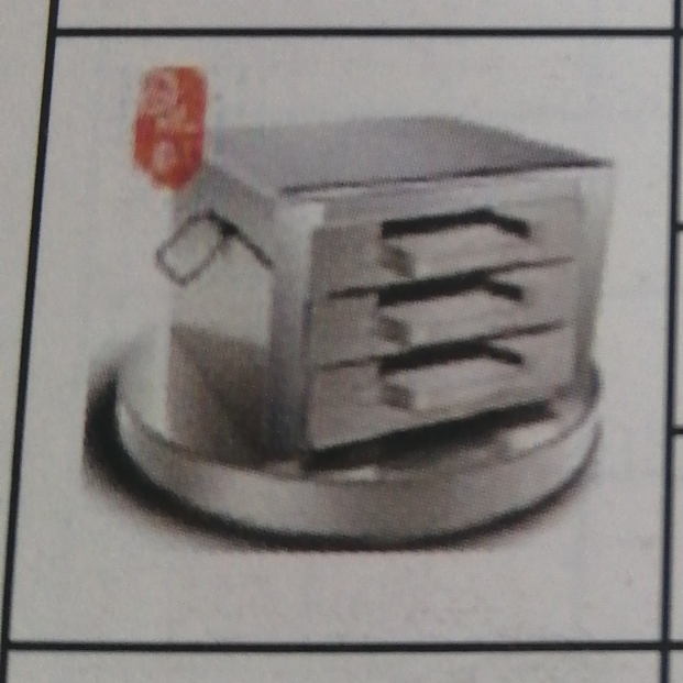 Three-compartment family powder drawer: 25*19