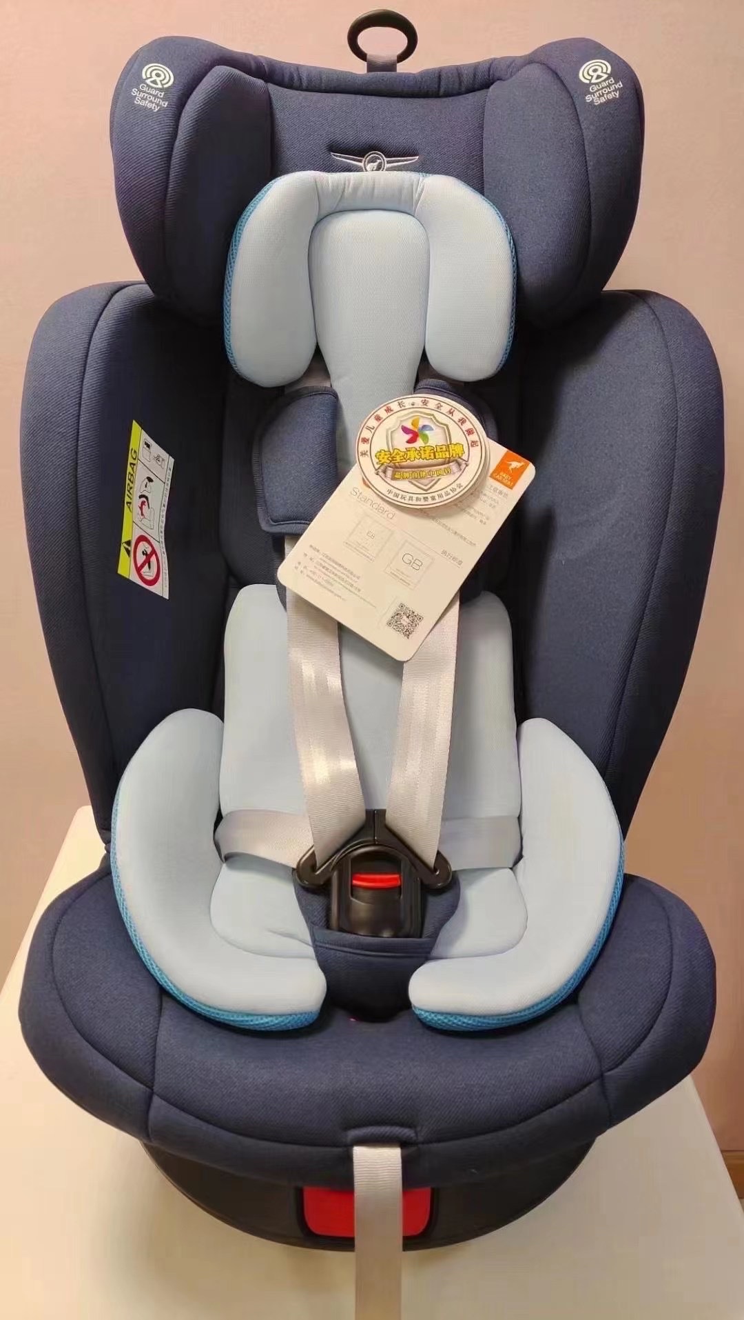 贝贝卡西0-4-6-12岁婴儿童安全座椅汽车用360度旋转宝宝车载便携 汽车座椅详情图3