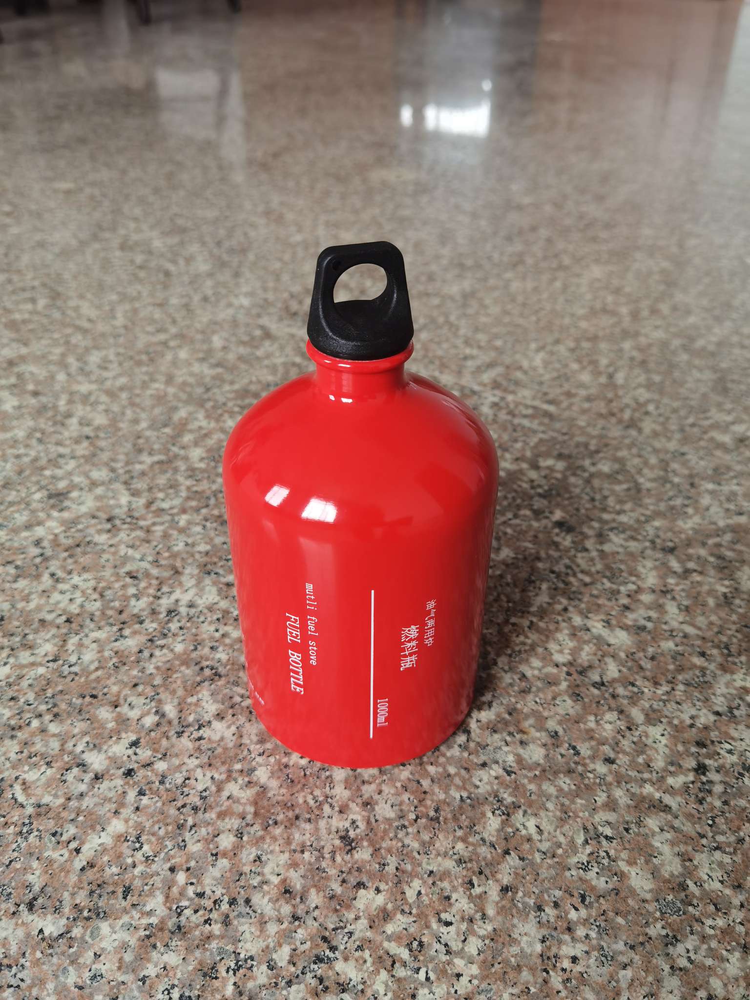燃气瓶汽油瓶户外野营便携小汽油瓶1000ML铝制燃气瓶详情图2