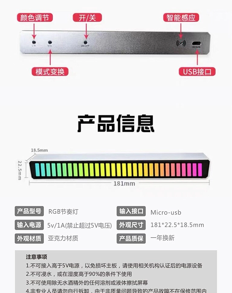 Automotive voice-controlled RGB ambient lighting Application Scenario
