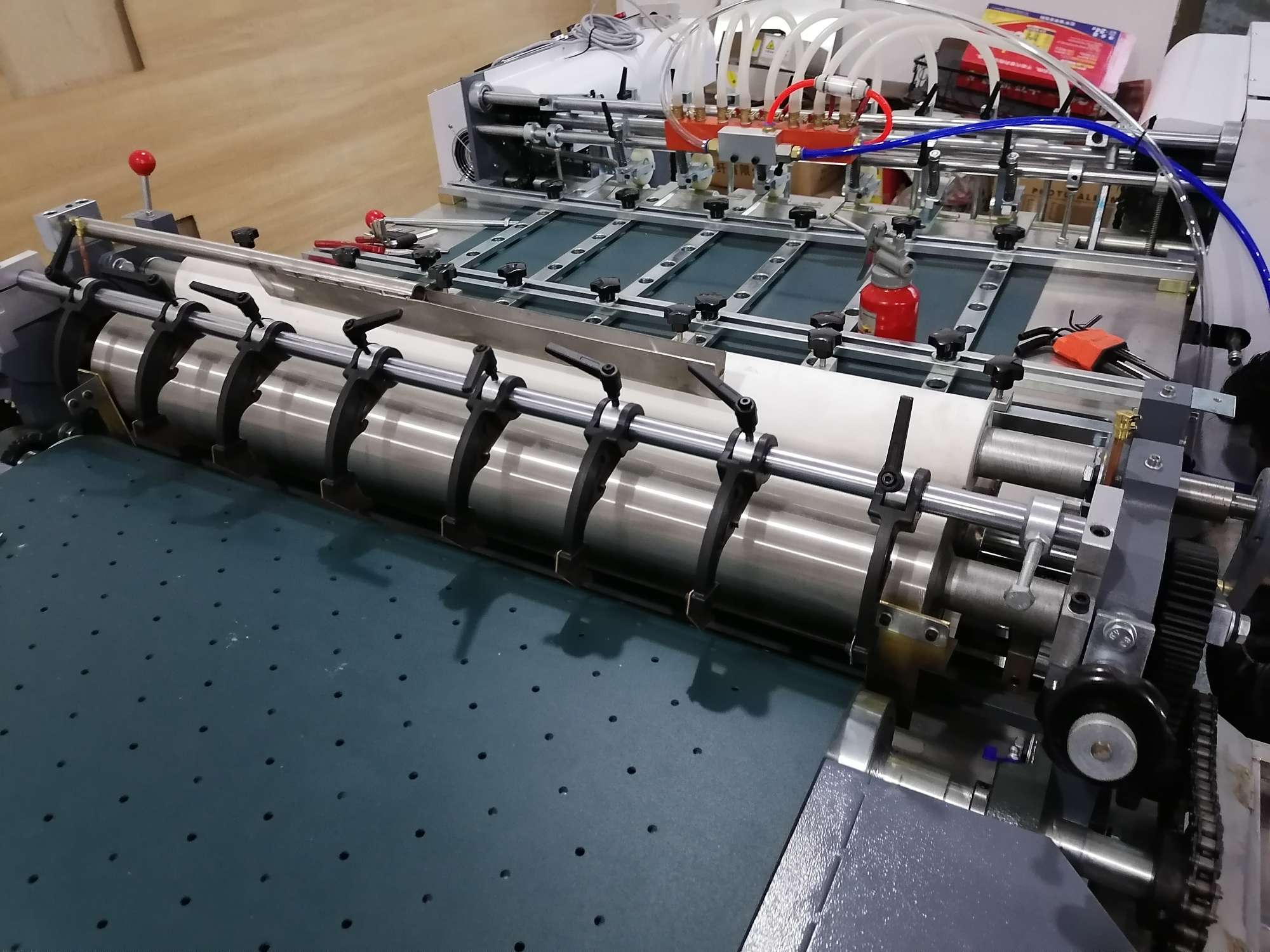 自动皮壳四面包边机折边机 定金详情图11