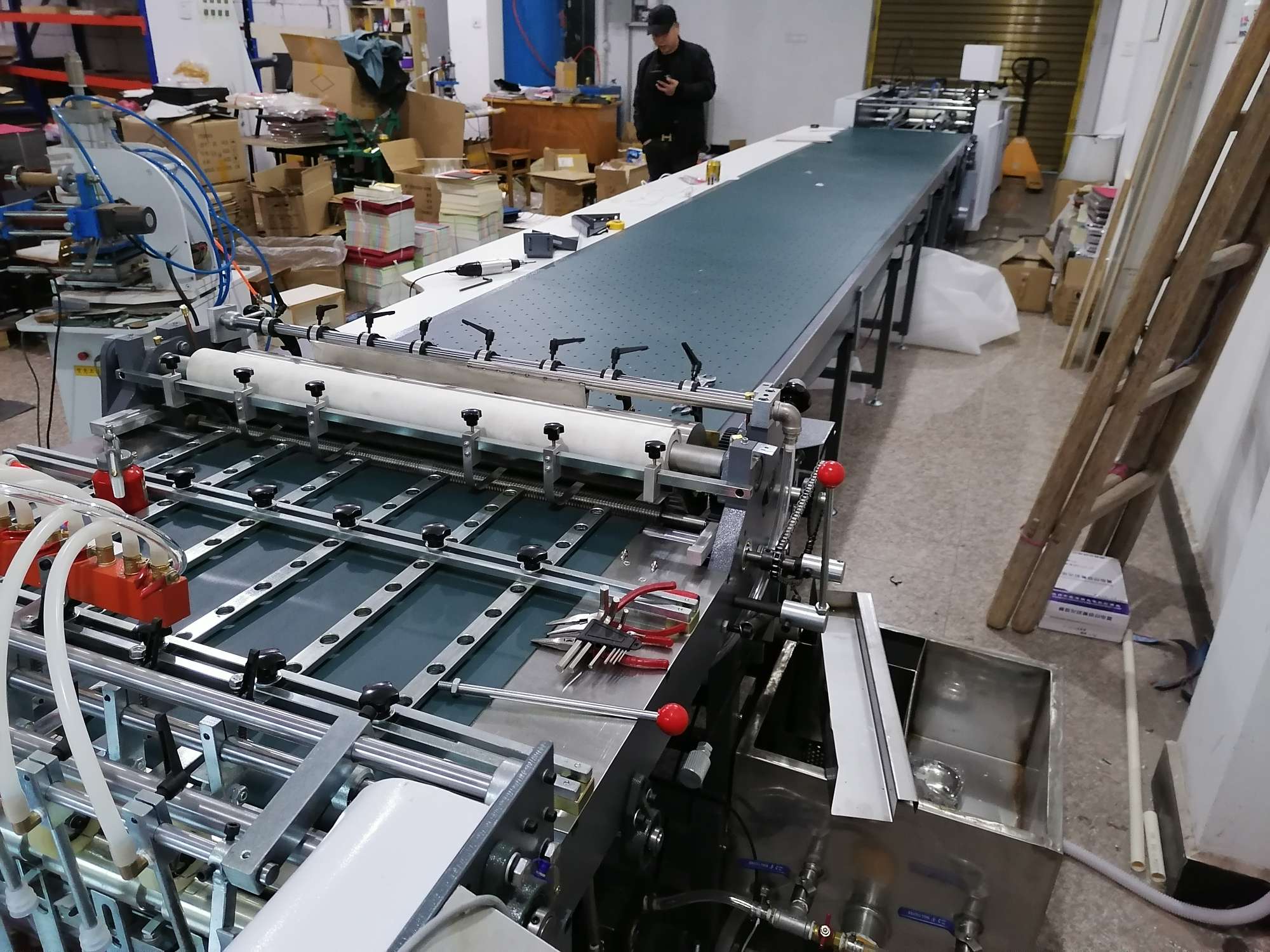 自动皮壳四面包边机折边机 定金详情图8