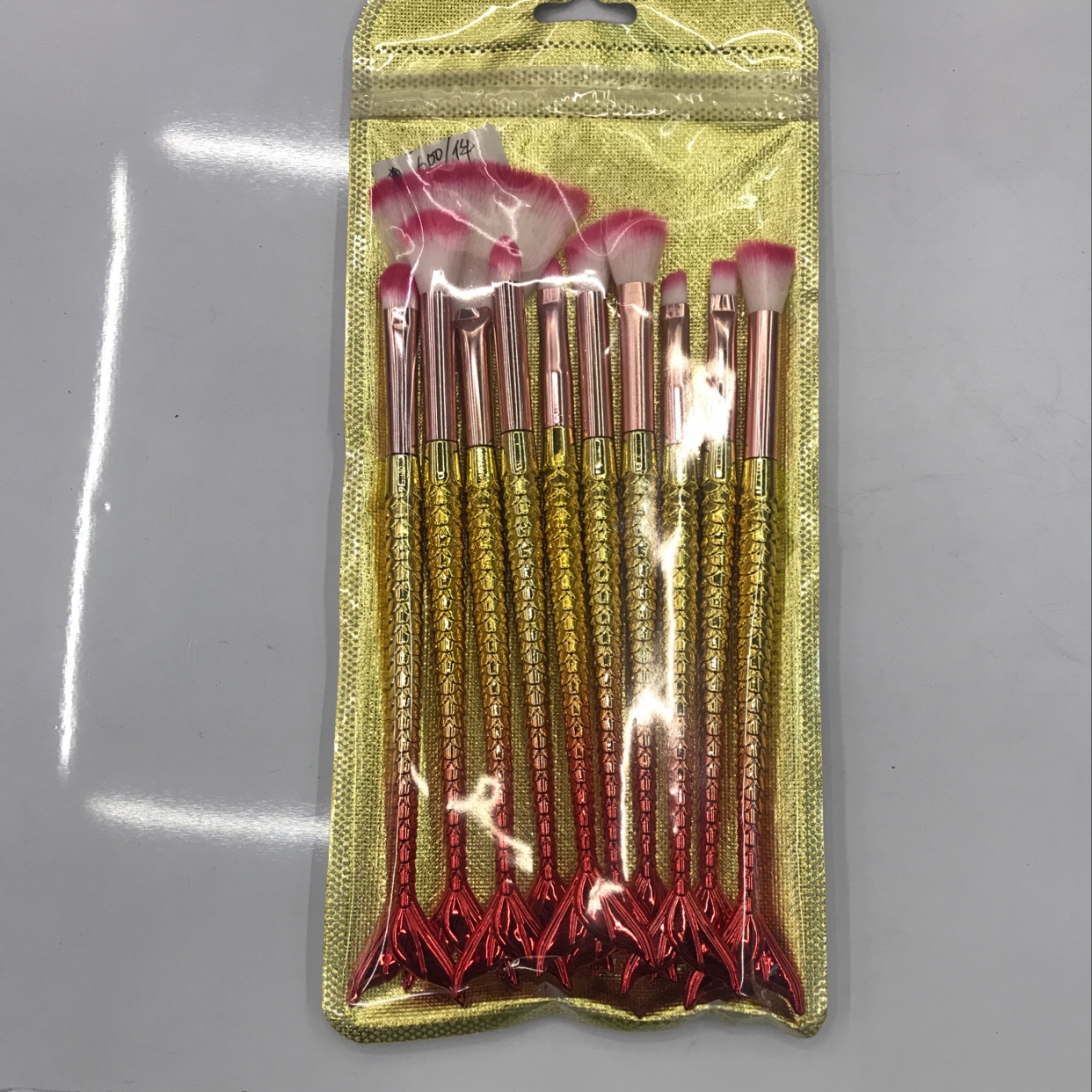 化妆10件套大套刷 美人鱼🧜‍♀️混色产品图