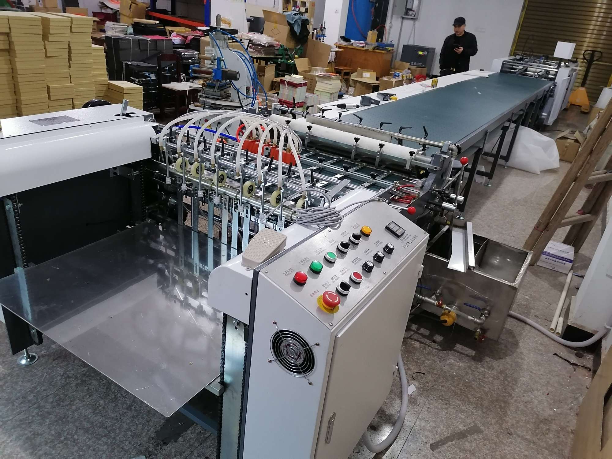 自动皮壳四面包边机折边机 定金详情图9