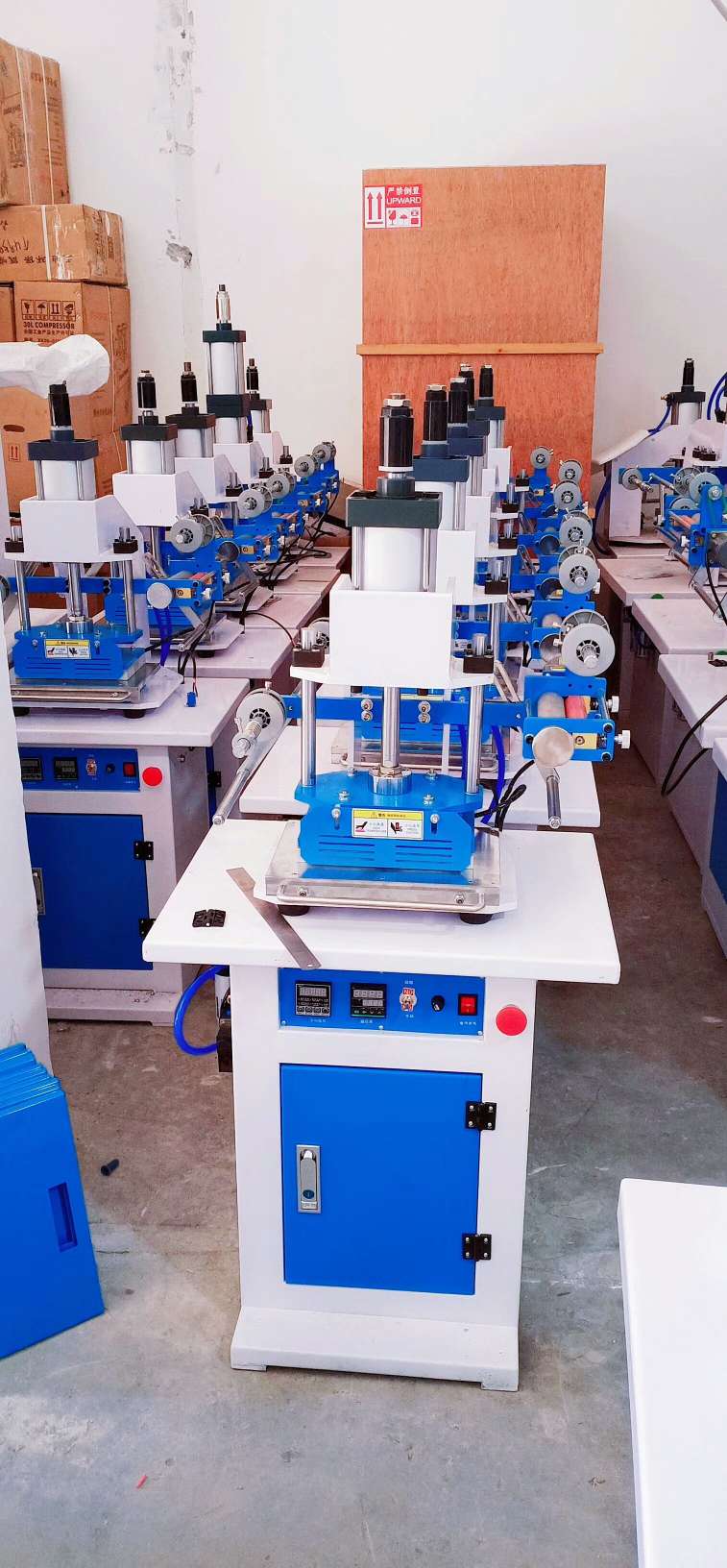 A deposit for a 300-plus heavy-duty pneumatic hot stamping machine and lettering machine Item Picture