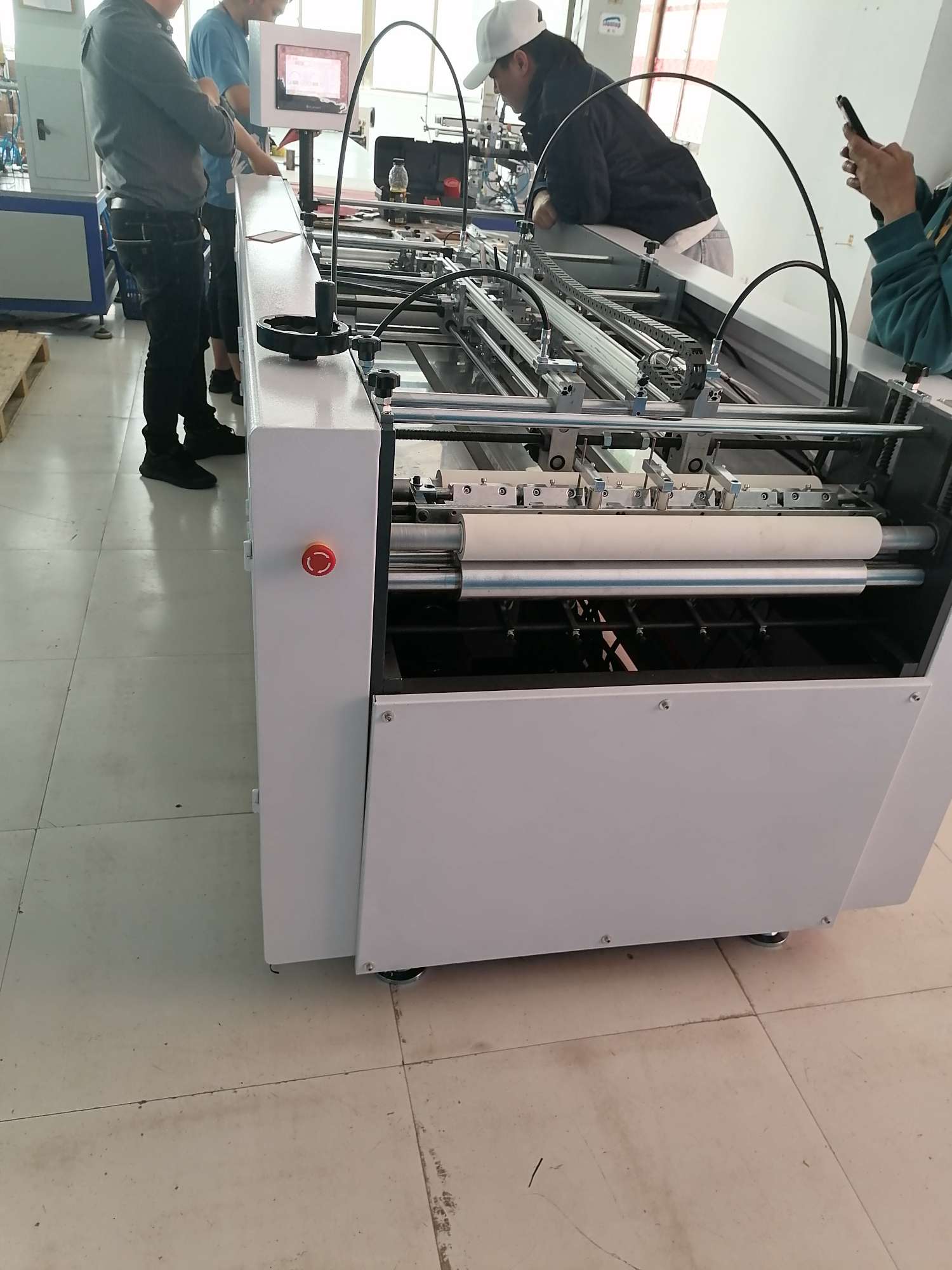 自动皮壳四面包边机折边机 定金详情图7