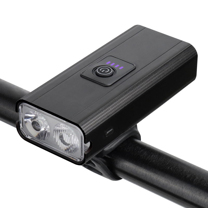 强光超亮USB充电自行车前灯详情图1