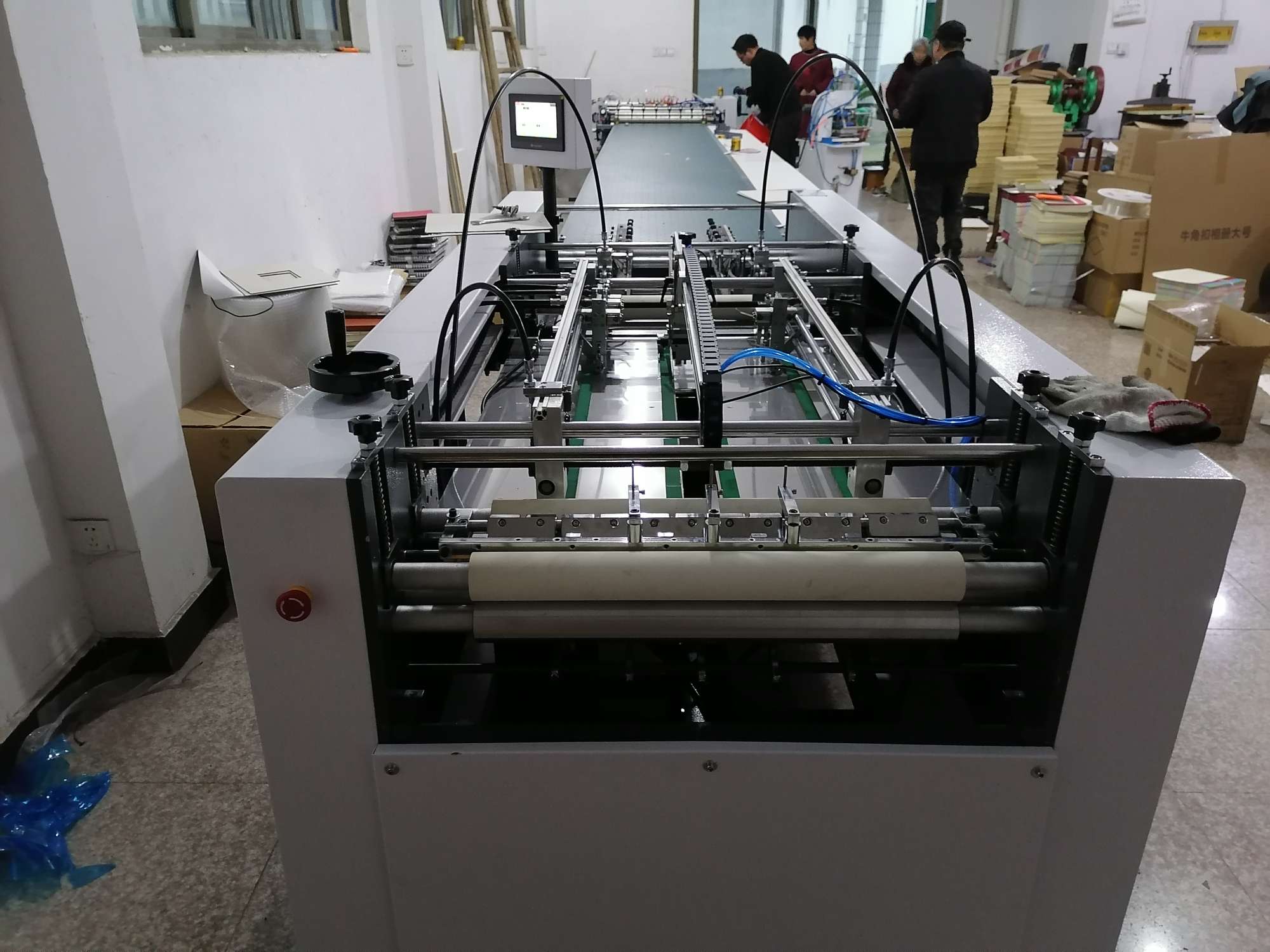 自动皮壳四面包边机折边机 定金详情图4