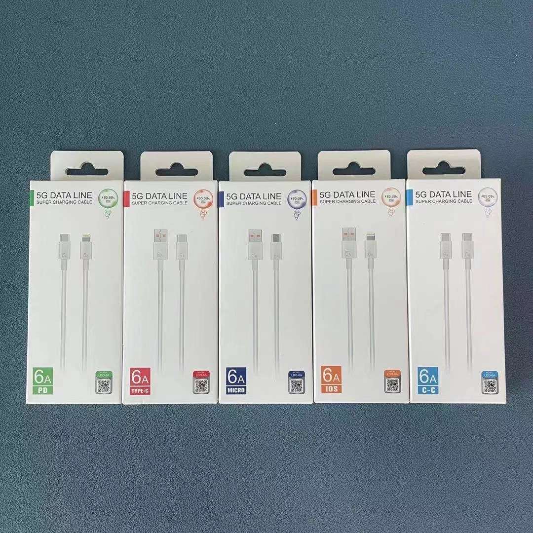 6A fast charging data cable v8 head Specification image