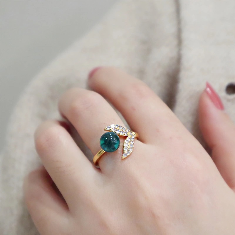 Chenglong Jewelry Mermaid Open Ring Korean Style Instagram Valentine's Day Gift for Friends Online Live Stream CL01153-30