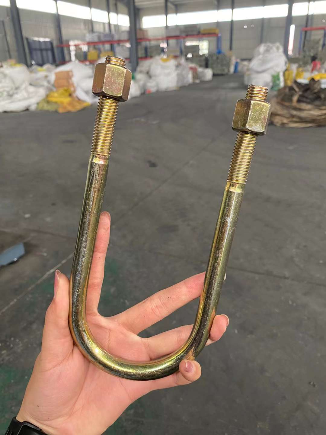 高强度8.8外六角螺栓全扣半扣螺丝氧化发黑蓝白锌热镀锌螺栓外六角螺栓详情图3