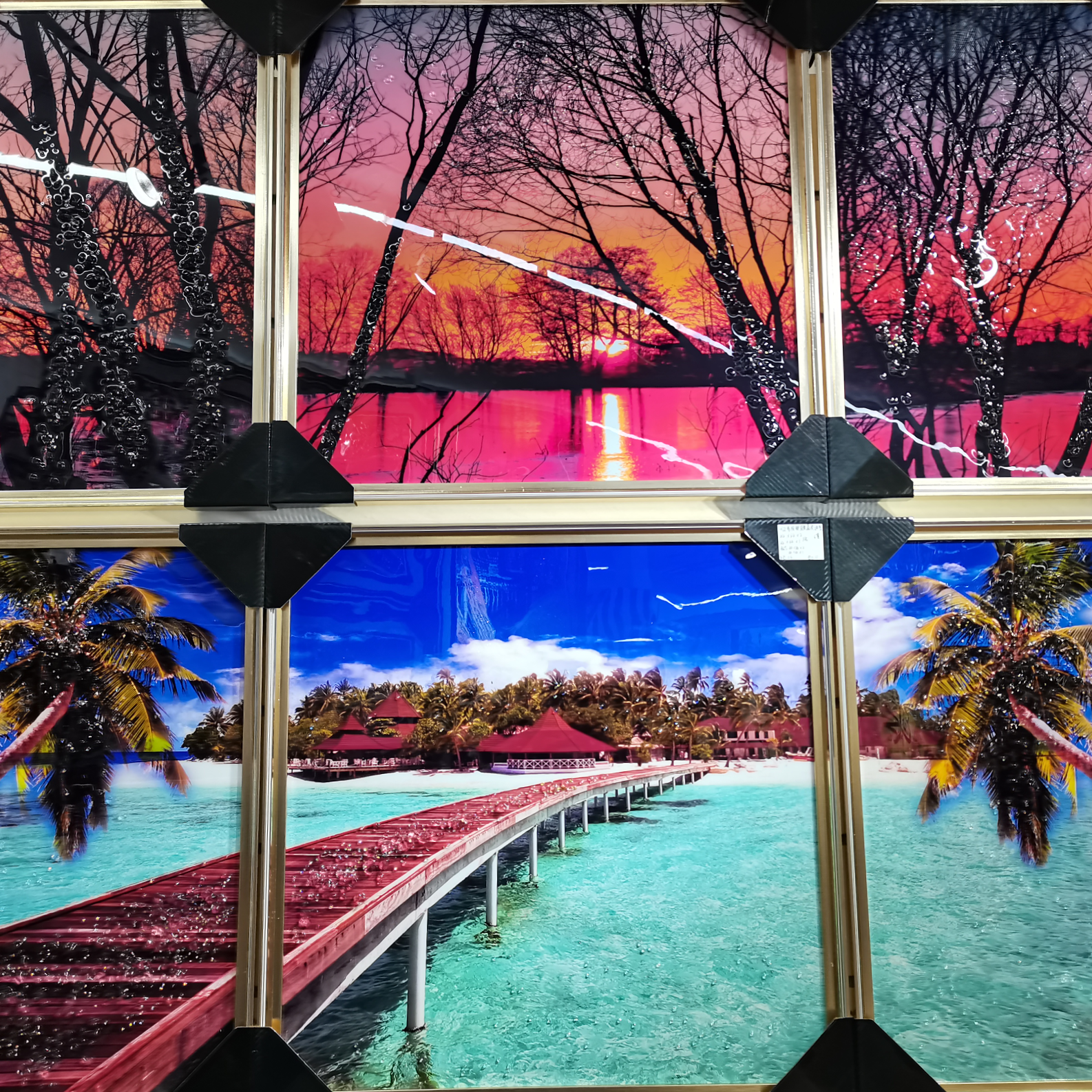 3622香槟银直装晶瓷三件套