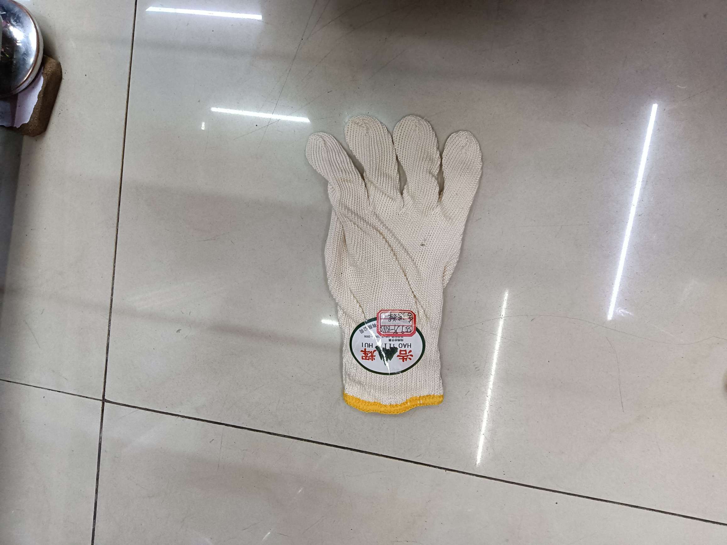 纯棉纱手套产品图