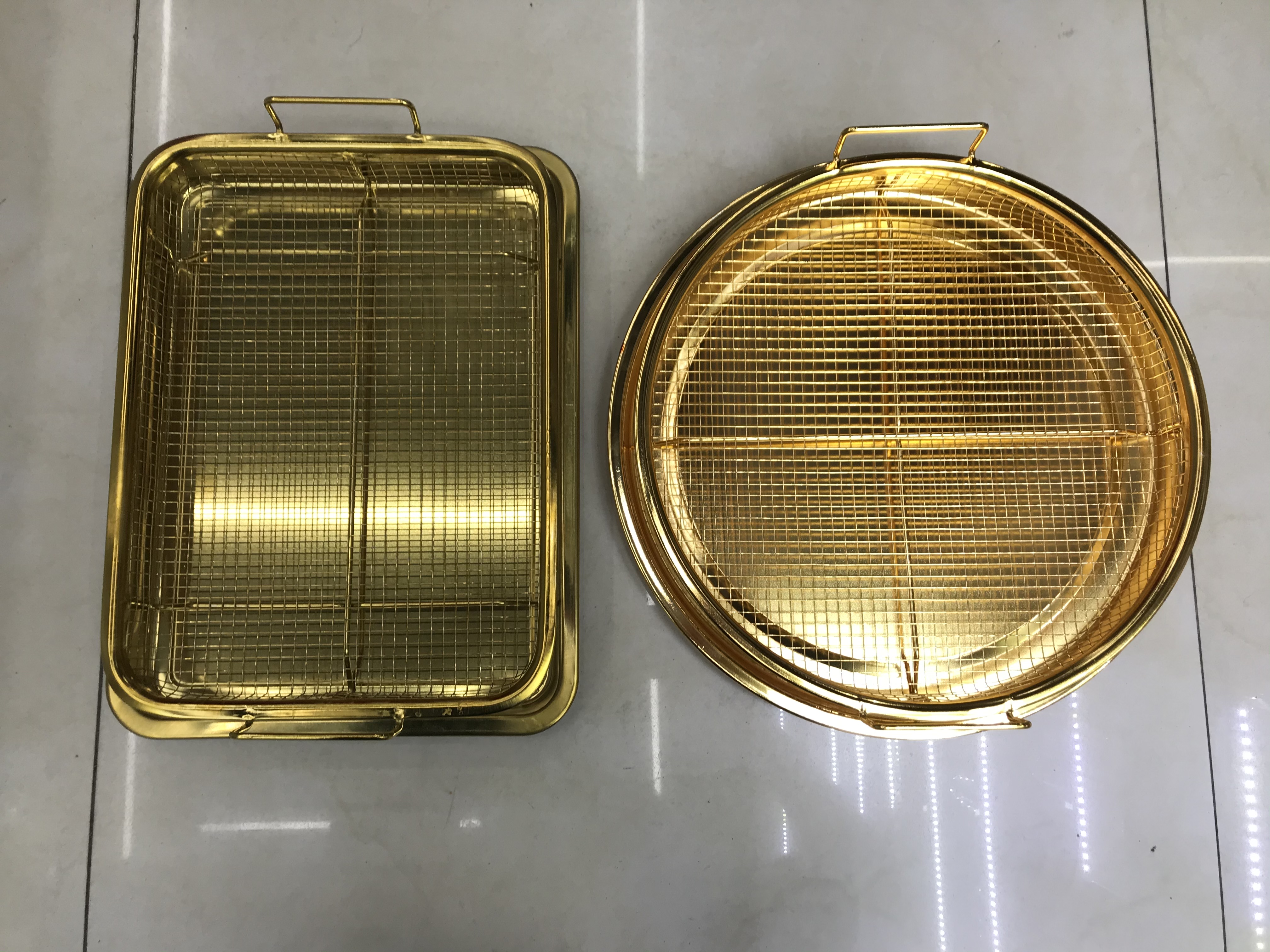 不锈钢薯条篮油炸篮产品图