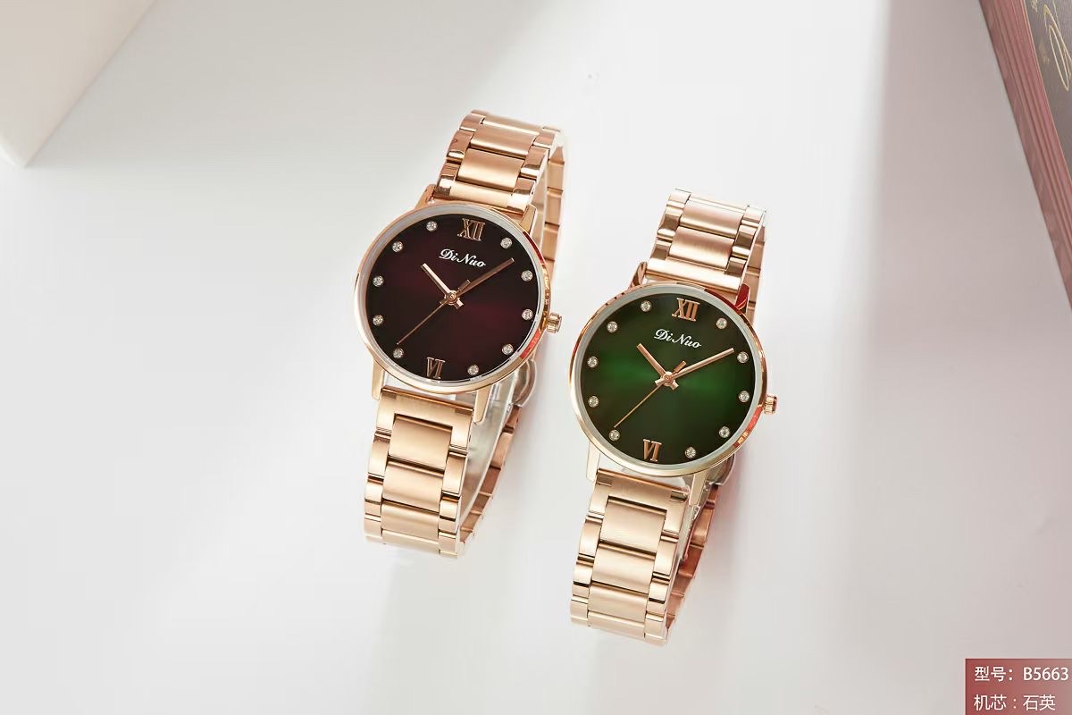时尚韩版潮流女表，新款防水钢带手表，质量保证进口机芯欢迎加入详情图3
