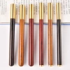 Factory direct sales of new pear blossom wood craft business office gifts, custom signature pens, advertising pens, gel pens, metal signature pens details Picture