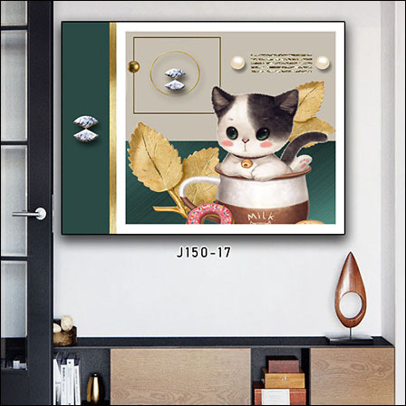 The Dining Room Painting. details Picture