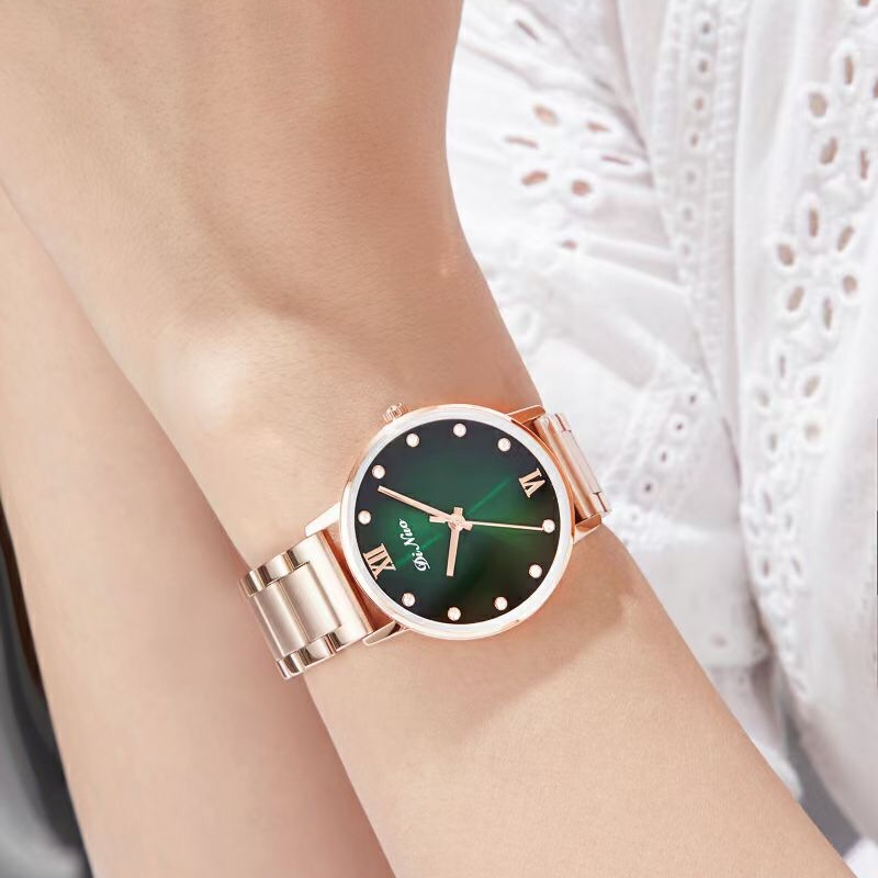 时尚韩版潮流女表，新款防水钢带手表，质量保证进口机芯欢迎加入详情图1