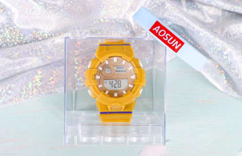 0 waterproof candy-colored sports electronic watch at the forefront of trends detail image 4