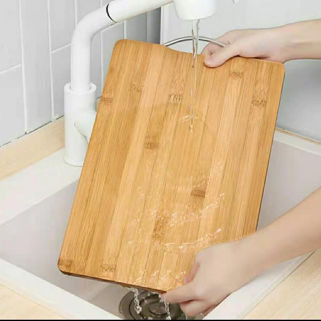 工艺30*40切菜板家用防霉实木竹制砧板厨房案板擀面板和面板宿舍小占板粘板图