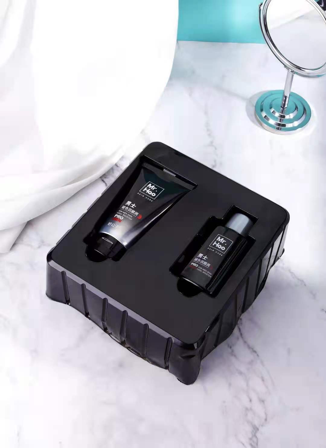 Good Son Bossin Cool For Men 2-Piece Skincare Set (150G Oil Control Cleanser +150Ml Moisturizing Lotion) details Picture