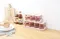 H01-1244三组方调味盒北欧风多格调味盒套装家用调料罐厨房用品白底实物图