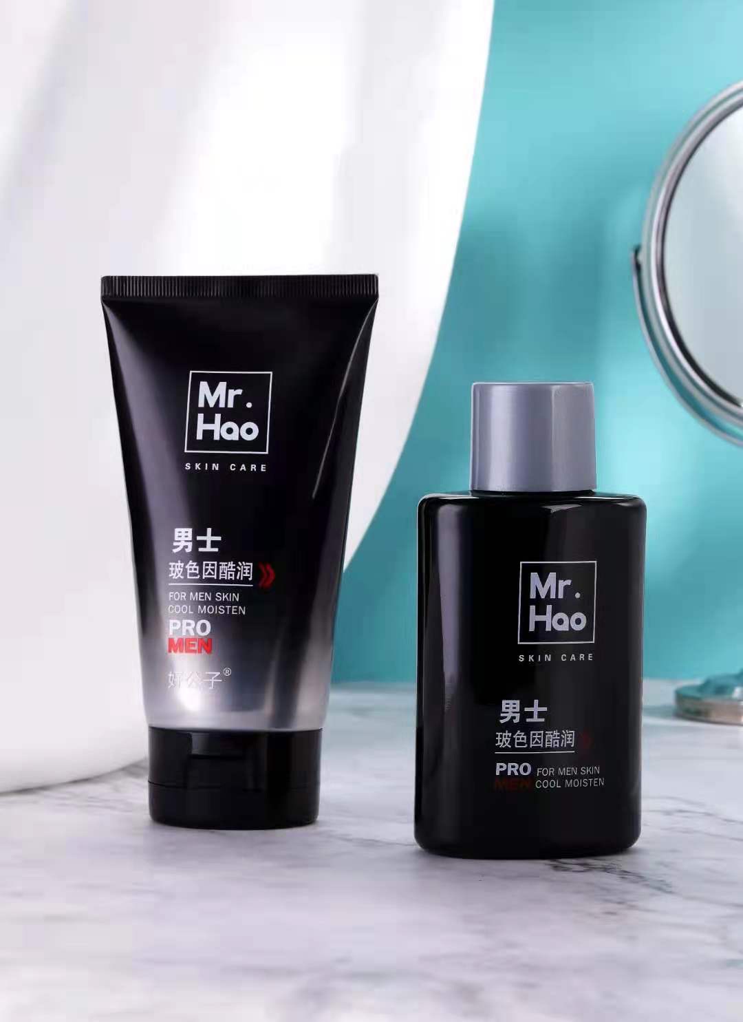 Good Son Bossin Cool For Men 2-Piece Skincare Set (150G Oil Control Cleanser +150Ml Moisturizing Lotion) Specification drawing