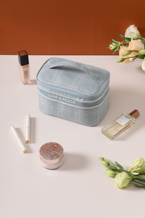 新款小香风系列化妆包大容量手提包化妆品收纳包详情图3