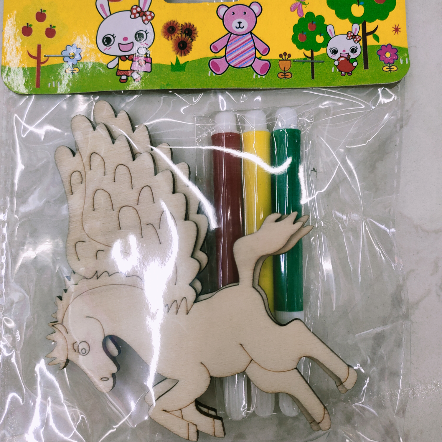 DIY涂鸦画画木板