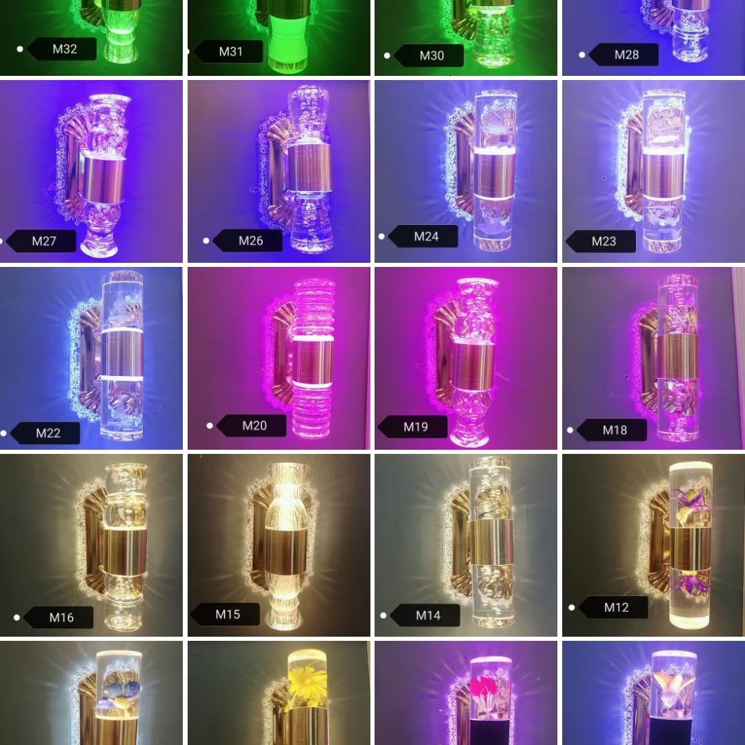 Led Crystal Wall Light Wall Light Double Head Wall Light Indoor Wall Light