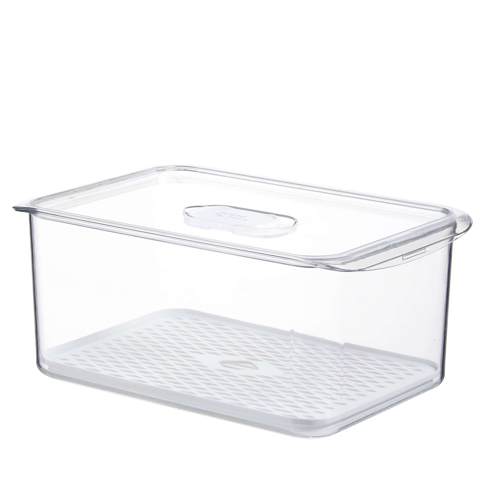桌面收纳盒透明化妆品面膜整理盒亚克力零食筐家用厨房杂物储物盒详情图3