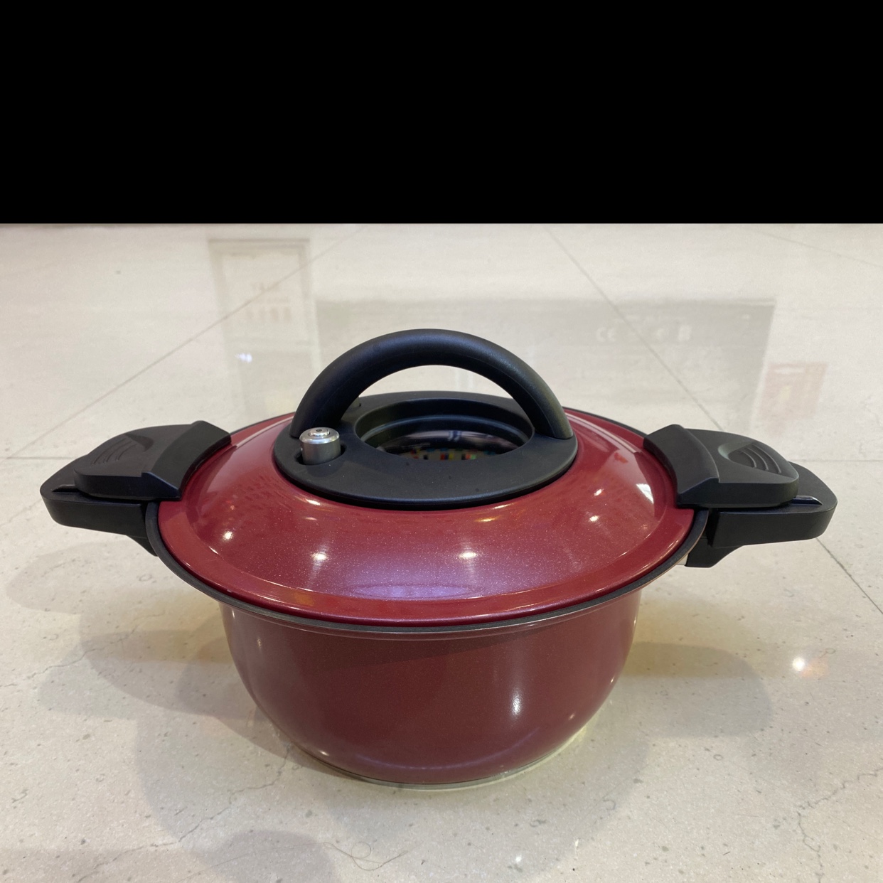 Red tourmaline soup pot, household gift, opening gift pot