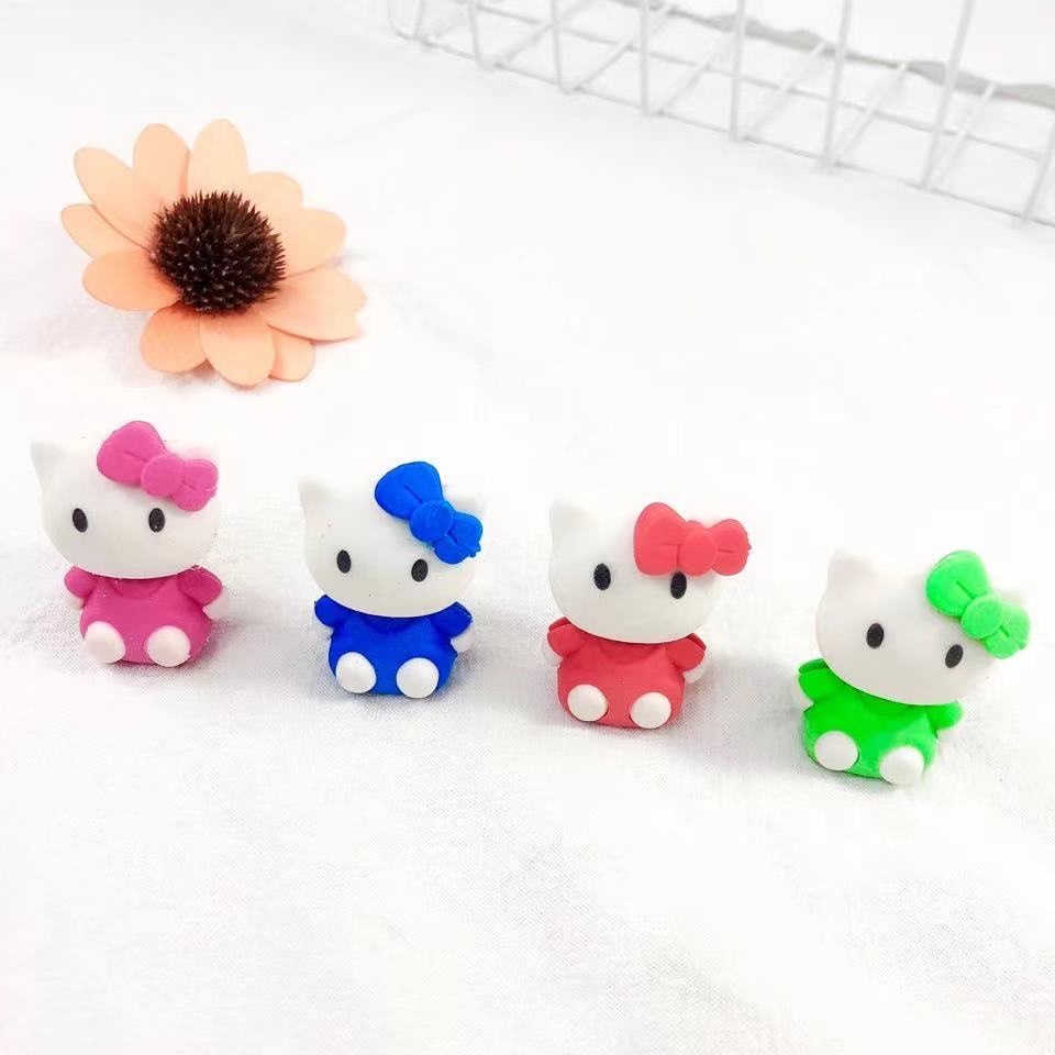 造型kt猫白底实物图