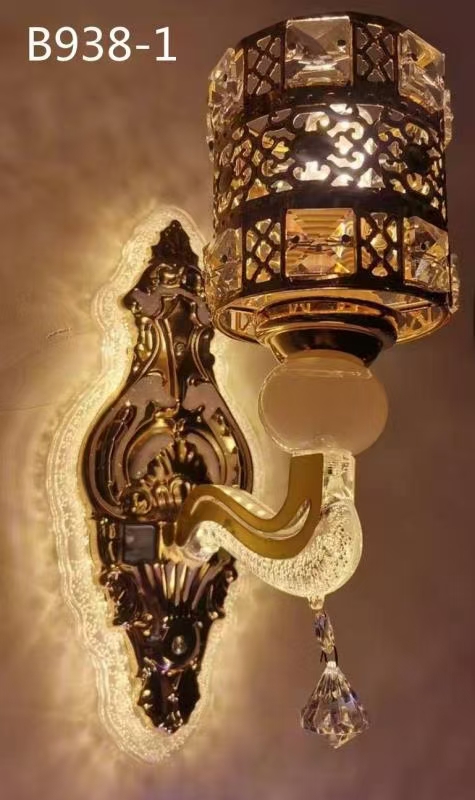 Led Crystal Wall Light Wall Light Double Head Wall Light Indoor Wall Light Specification drawing