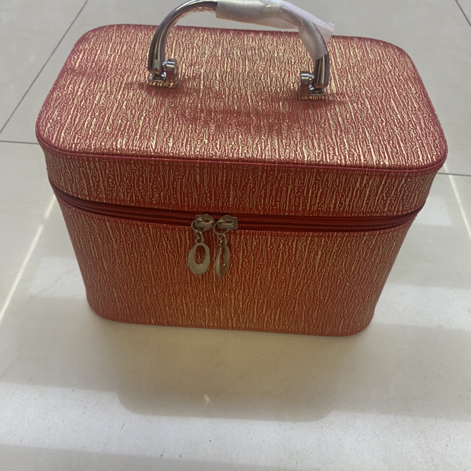 809-6金丝三件套多功能化妆箱