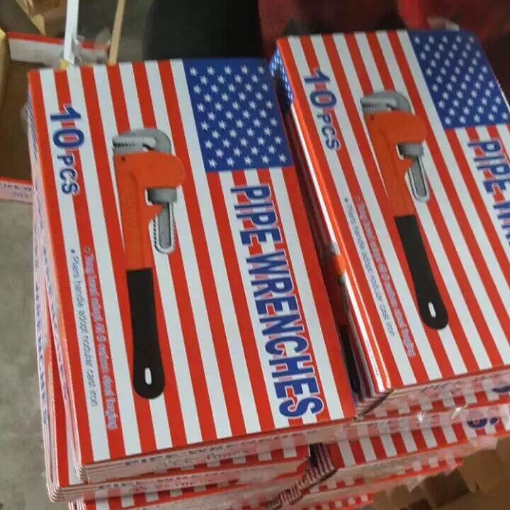 Outlet pipe wrench American heavy duty fancy pipe wrench Quick pipe wrench Hardware Outlet hardware tool