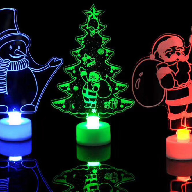 LED亚克力圣诞系列图