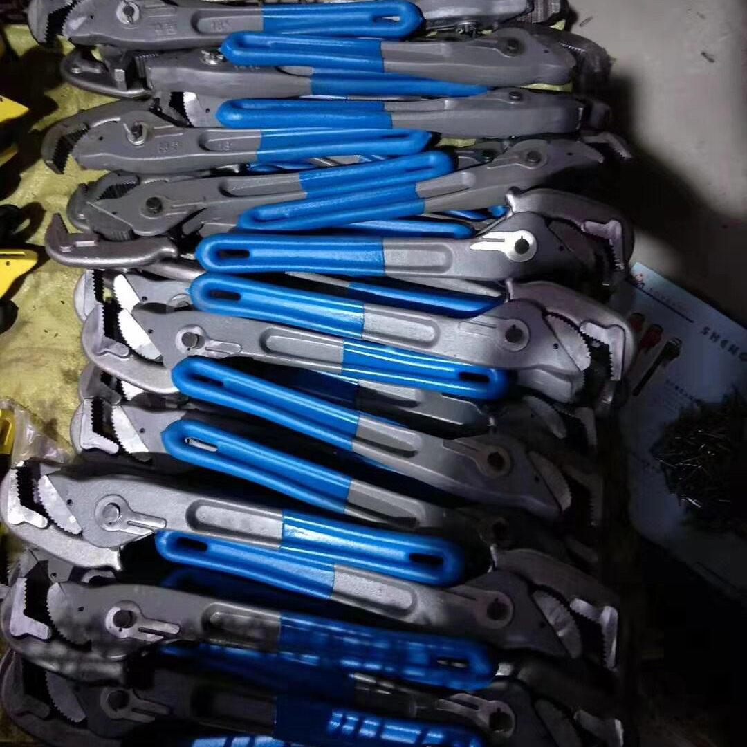 Pipe wrench Pipe wrench American heavy duty fancy pipe wrench Quick pipe wrench Hardware Export hardware