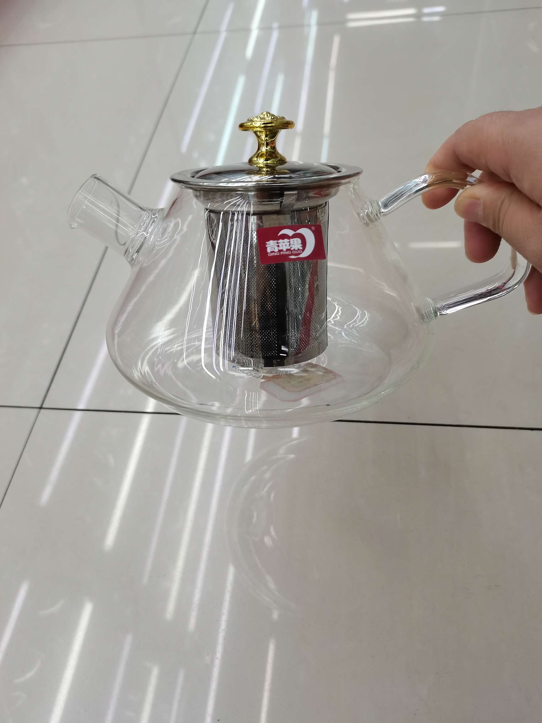 GPH21 耐热耐高温可加热高硼水壶玻璃茶壶详情图4