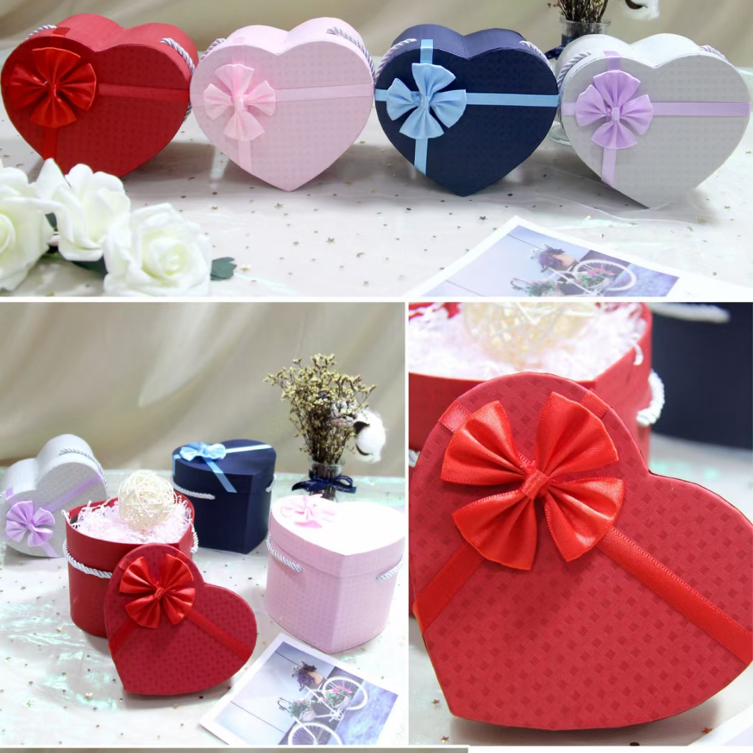 Tianxiang Craft Gift Box Creative New Hand-held Heart Box Packaging Box 1 thumbnail
