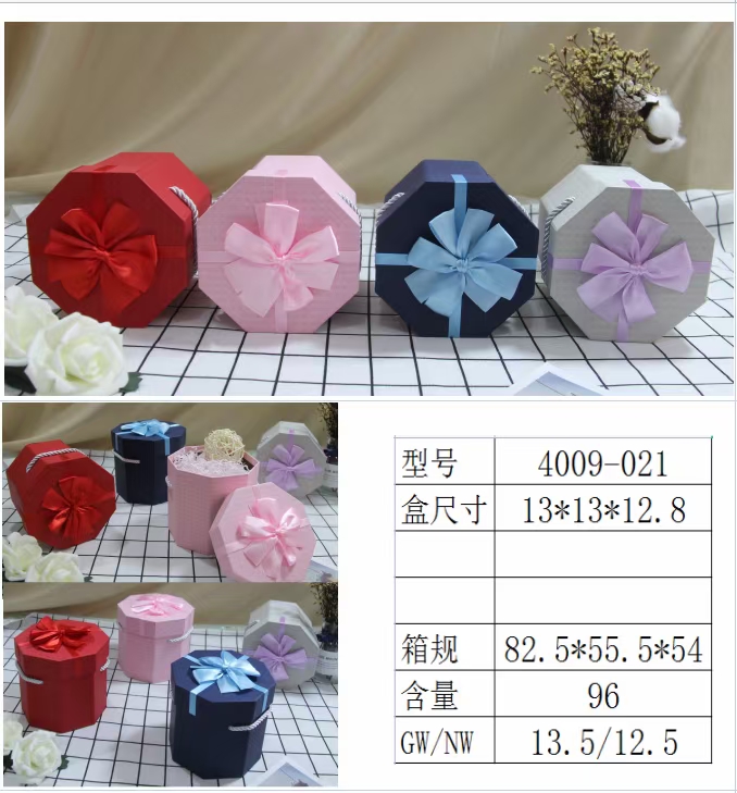 Tianxiang Craft Gift Box Creative New octagonal Gift Box details Picture