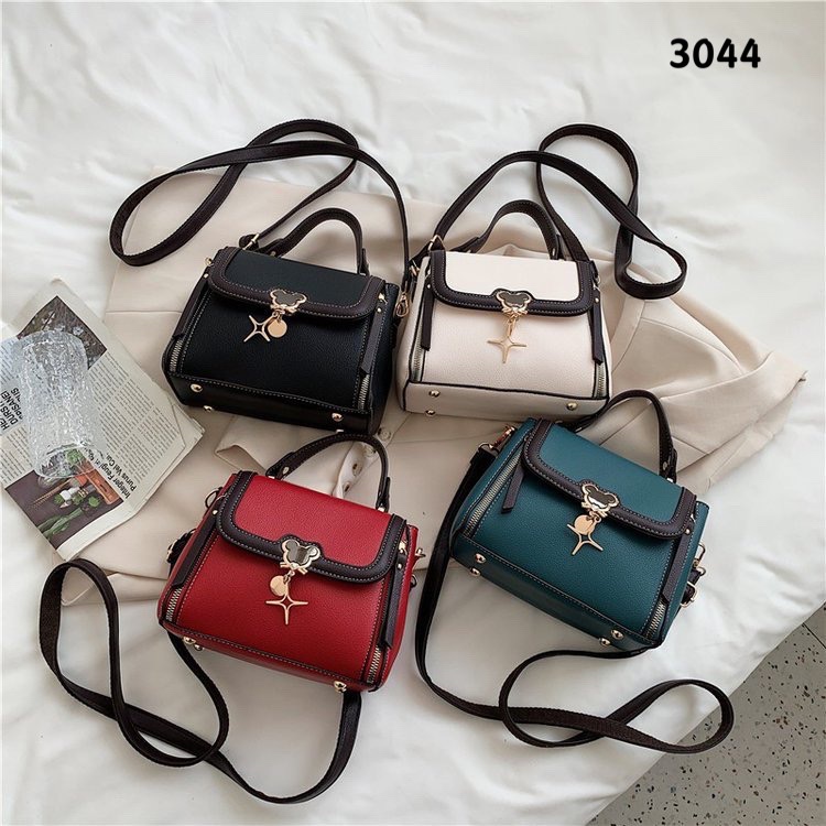 女士时装包 定型斜挎包包详情1