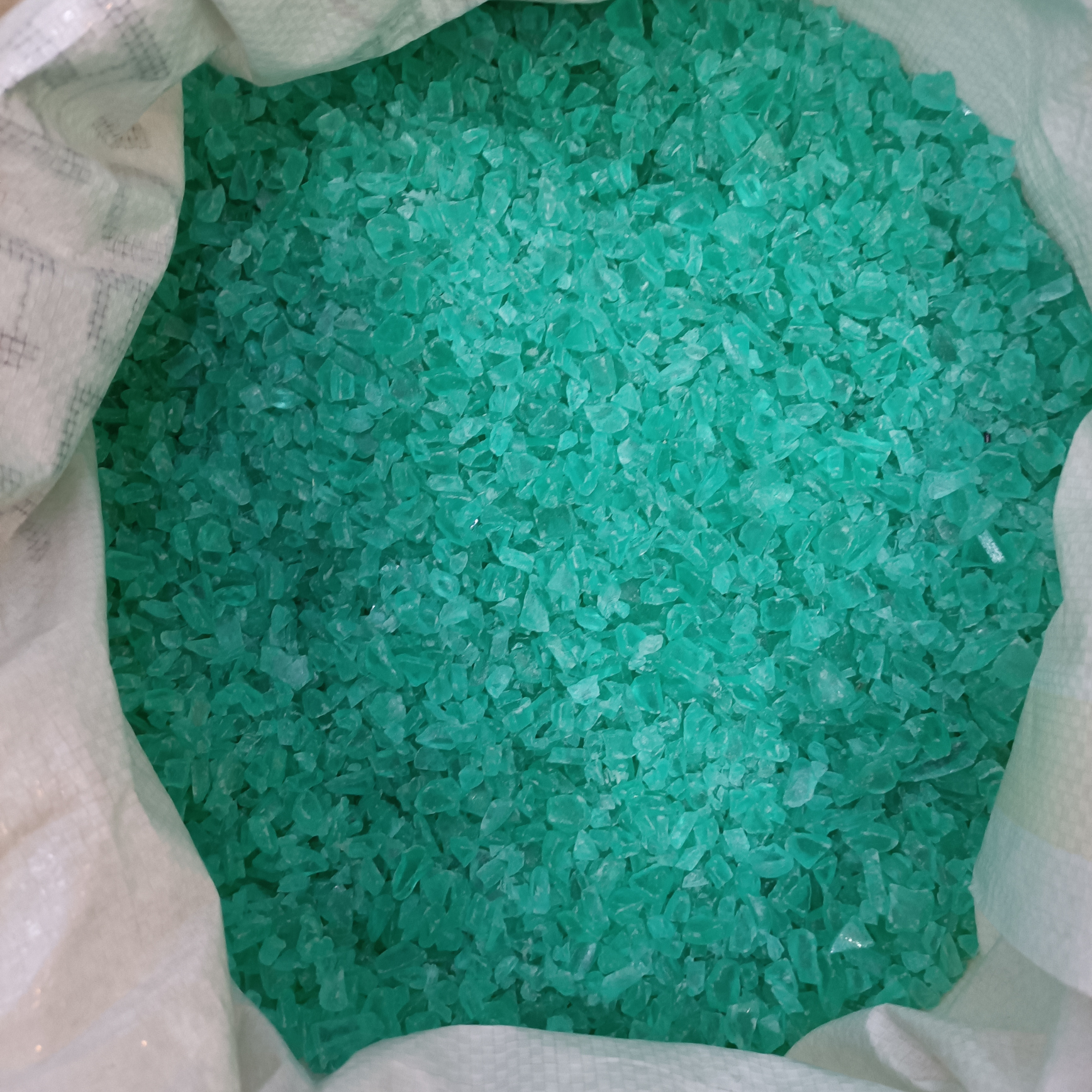 颜色透苯绿色塑料粒子回料1吨起批详情图1