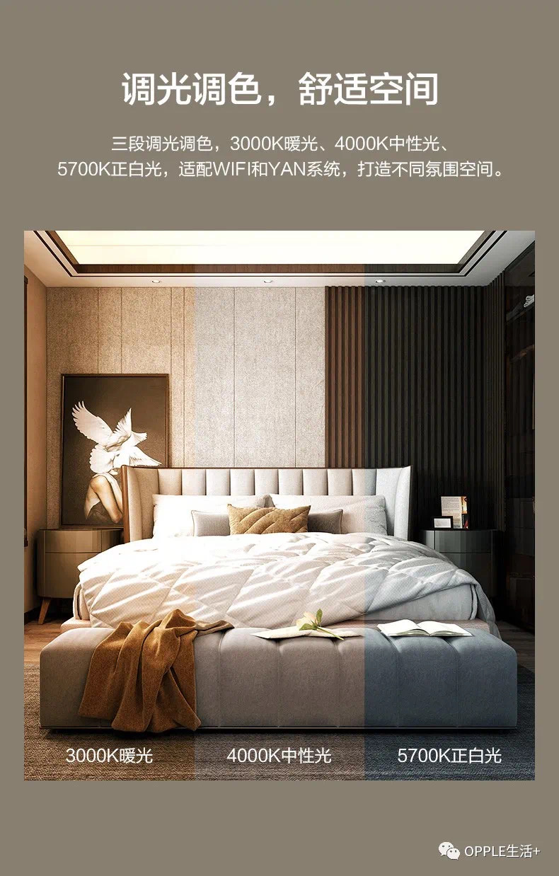 欧普文轩金色客厅灯详情图12