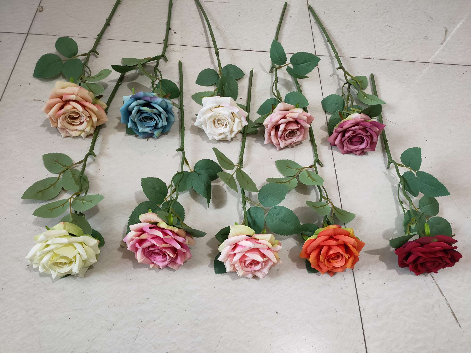 A single rose with a realistic touch detail image 3