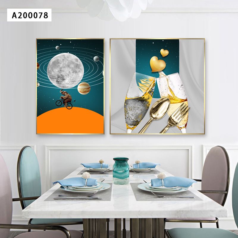Aleación de aluminio cristal porcelana cristal porcelana restaurante pintura
