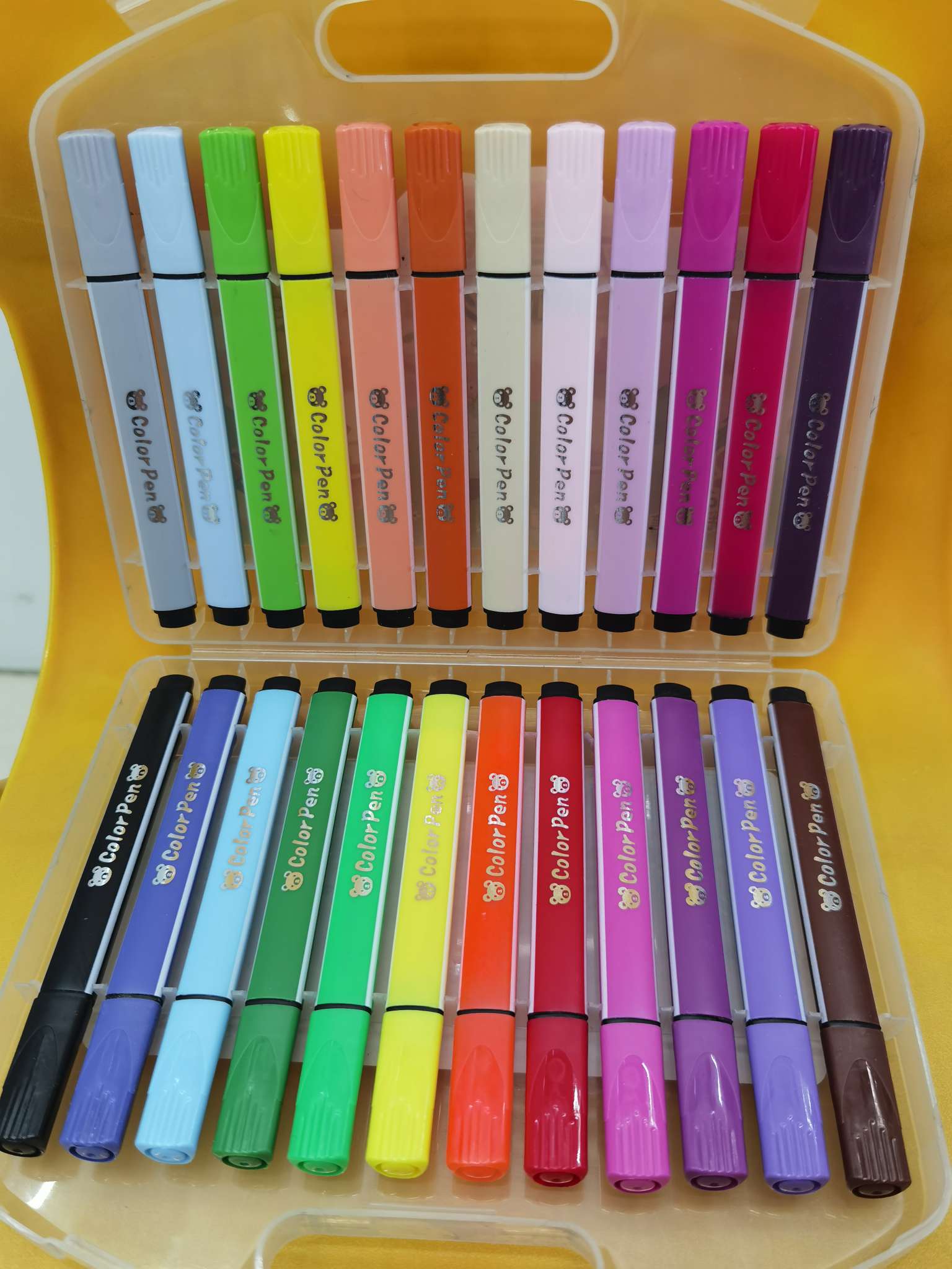 12色水彩笔，绘画流畅，颜色鲜艳详情图5