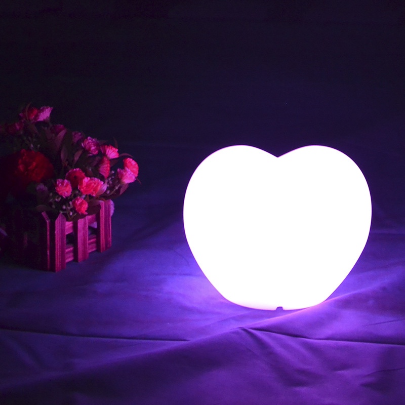 Bangxin LED colorful heart-shaped decorative lights Creative festival exhibition hall room decoration activities atmosphere love lights