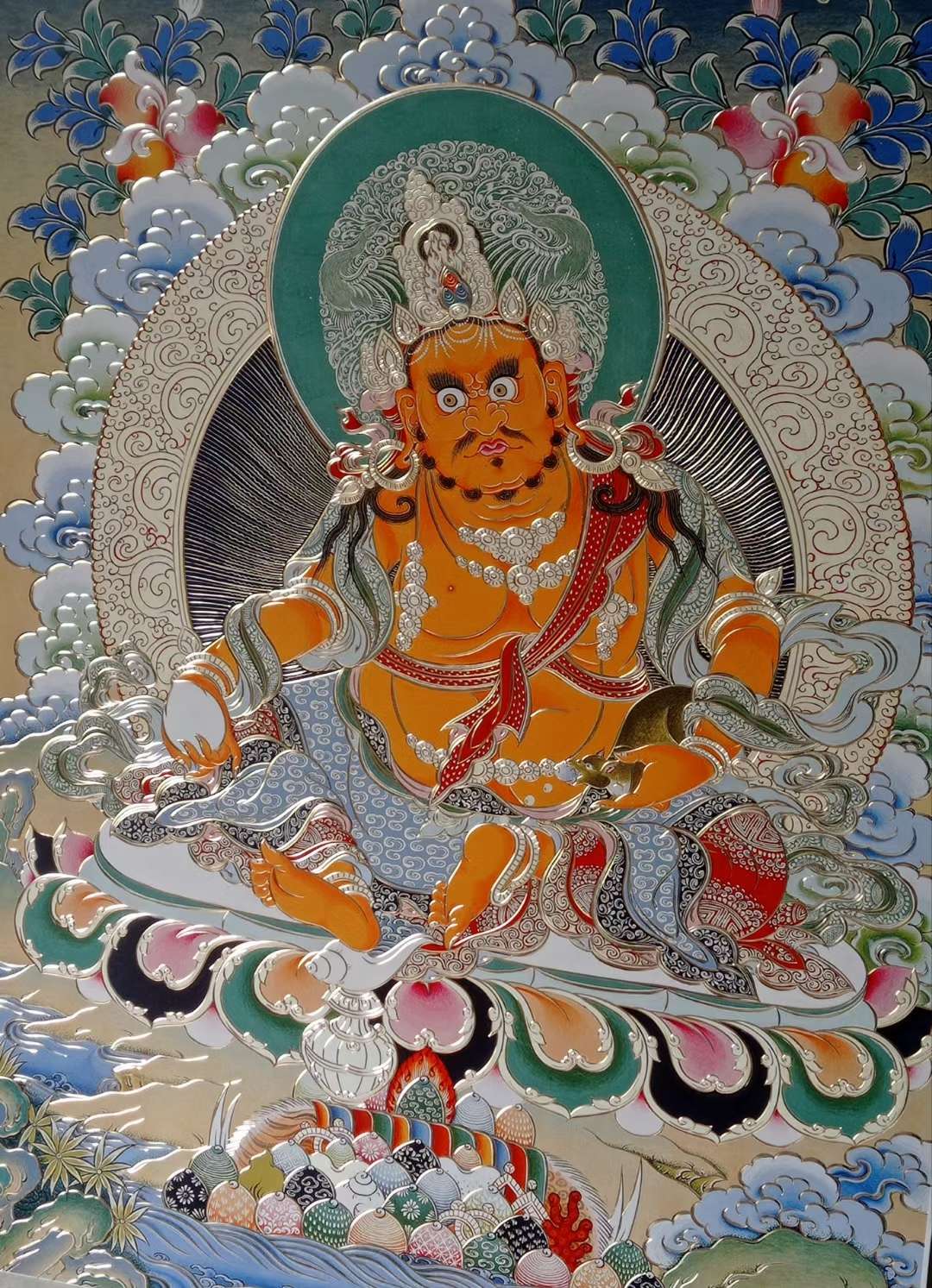 铜彩雕   唐卡之美！详情1