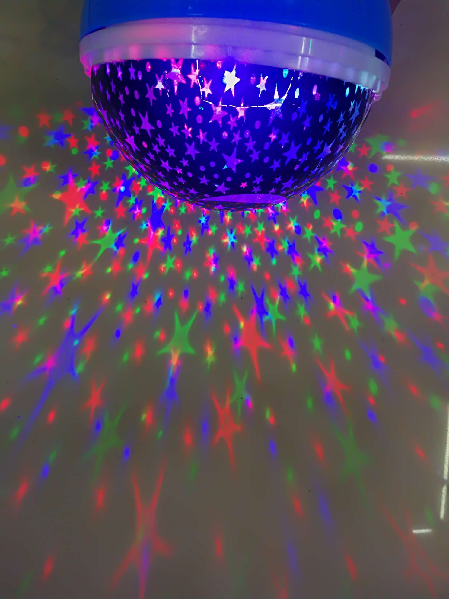 爆款led旋转梦幻星空灯usb星空投影灯卧室3d小夜灯满天星投影仪白底实物图